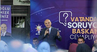 Başkan Özlü "Düzce için 100 projenin yüzde 40'ı tamamlandı"