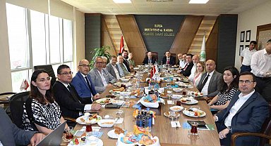 Başkan Şadi Özdemir sanayicilerle buluştu