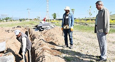 Başkan Taşkın, altyapı çalışmalarını yerinde inceledi