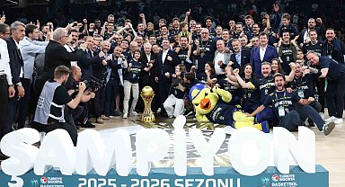 Basketbol Süper Ligi'nde şampiyon Fenerbahçe