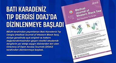 Batı Karadeniz Tıp Dergisi DOAJ'da dizinlenmeye başladı