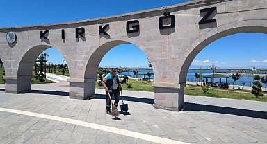 Battalgazi Belediyesi'nden Kırkgöz Sahil Parkı'nda temizlik çalışması