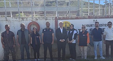 Bayburt Belediyesi Atık Su Arıtma Tesisi denetlendi