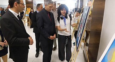 Bayburt BİLSEM öğrencilerinden yıl sonu sergisi