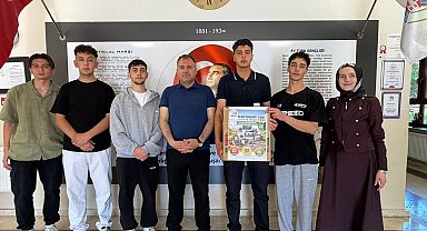 Bayburt Lisesinde toplanan elektronik atıklar geri dönüşüme gönderildi