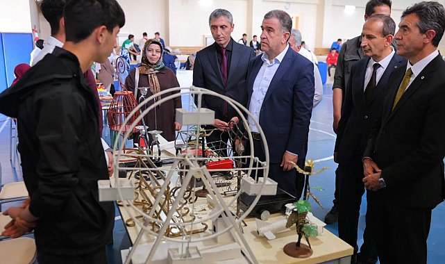 Bayburt'ta Mesleki ve Teknik Eğitim Fuarı düzenlendi