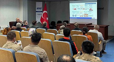 Bayburt'ta orman yangınlarına müdahale eğitimi düzenlendi