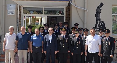 Bayındır Kaymakamı Mete'den Jandarma'ya kuruluş yıl dönümü ziyareti