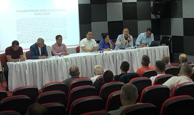 Belediye yetkilileri ve halk otobüsü sahipleri bir araya geldi