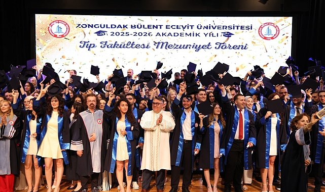 BEUN'da genç doktorlar meslek hayatına uğurlandı