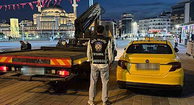Beyoğlu'nda aracına turisti aldıktan sonra taksimetre açmayan şoföre 141 bin lira para cezası