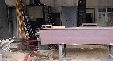 Beypazarı'nda iş yerinde çıkan yangın söndürüldü