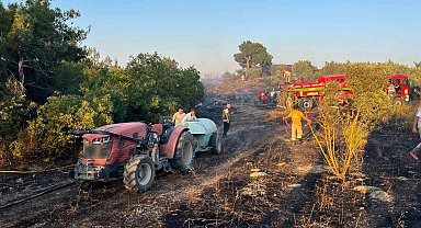 Bilecik sınırına yaklaşan alevler kontrol altına alındı