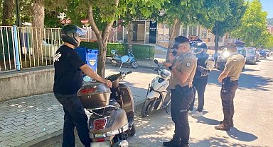 Bilecik'te 2 bin 75 motosiklet sürücüsü kontrolden geçti