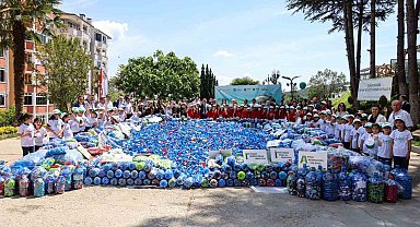 Bilecik'te 5 tona yakın mavi kapak engelliler için umuda dönüştü