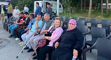 Bilecik'te açık hava sineması etkinliği