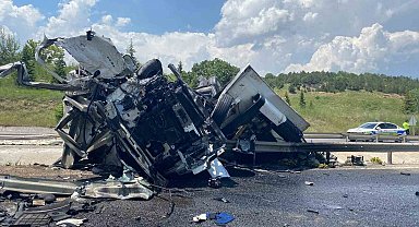 Bilecik'te feci kaza: 1 kişi hayatını kaybetti