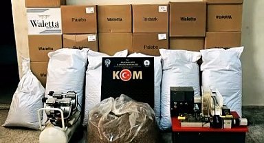 Bilecik'te kaçakçılık operasyonu: 169 bin 400 makaron ele geçirildi