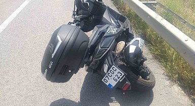 Bilecik'te motosiklet bariyerlere çarptı: 1 ölü