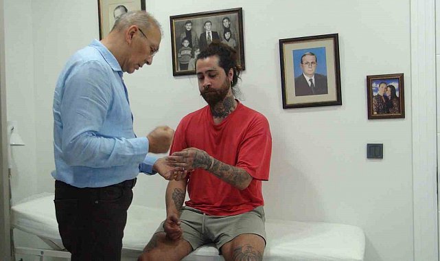 Bileği koptu, doktoru sayesinde hayattan kopmadı