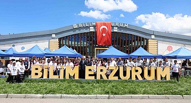 Bilim Fuarları Festivali Erzurum'da büyük bir coşkuyla gerçekleştirildi