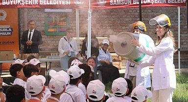Bilim Samsun'la Griden Yeşile Projesi başladı