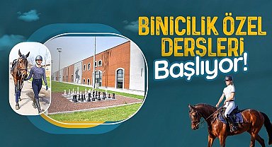 Binicilik tutkunları için özel dersler başlıyor