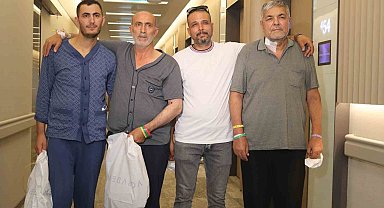 Biri damadının, diğeri oğlunun bağışıyla hayata tutundu