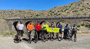 Bisiklet tutkunlarının rotası Palu oldu