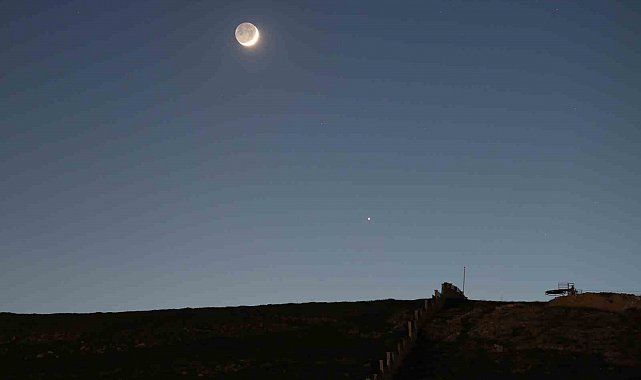 Bitlis semalarında gezegen hizalanması görüntülendi