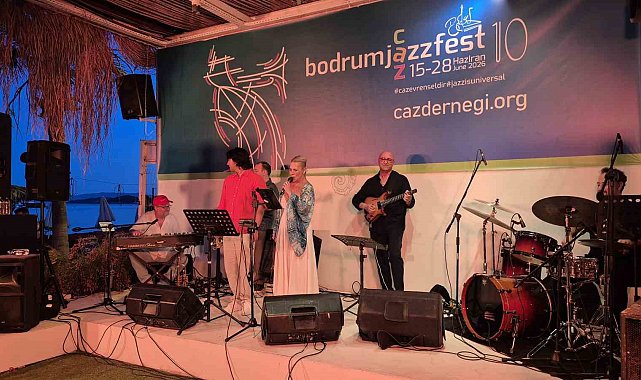 Bodrum'da 10. Uluslararası Caz Festivali başladı