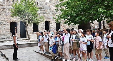 Bodrum'da kültürel mirasla iç içe bir eğitim yılı