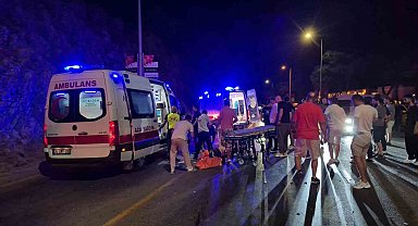 Bodrum'da taksi ile motosiklet çarpıştı: 1 ölü, 1 ağır yaralı