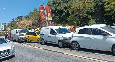 Bodrum'da zincirleme kaza: "5 araç birbirine girdi"
