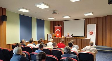 Boyabat'ta hükümlülere "İslamiyet'te sevgi ve merhamet" semineri