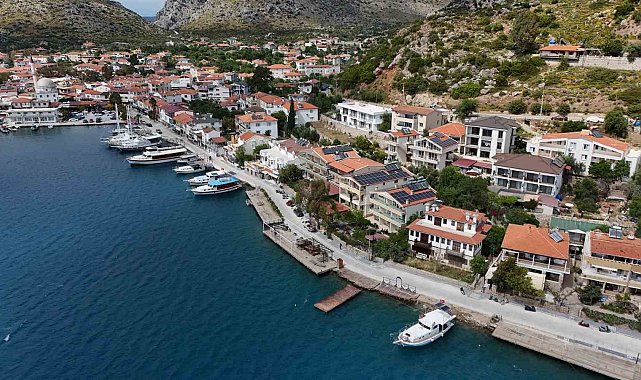 Bozburun sahili yeni yüzüne kavuştu