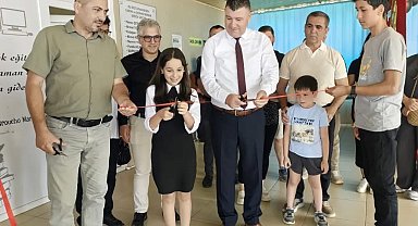 Bozyazı'da genç yetenek eserlerini sanatseverlerle buluşturdu