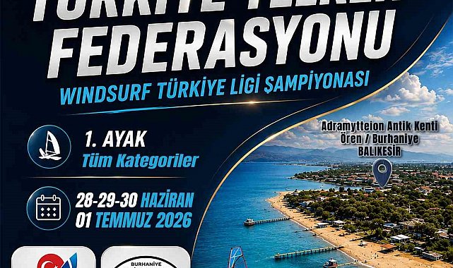 Burhaniye, rüzgar sörfüne hazırlanıyor