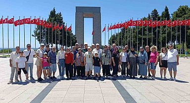 Burhaniyeliler Büyükşehir desteğiyle Çanakkale ziyareti yaptı