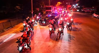 Bursa'da bin polisle dev huzur operasyonu... Mahalleler ablukaya alındı