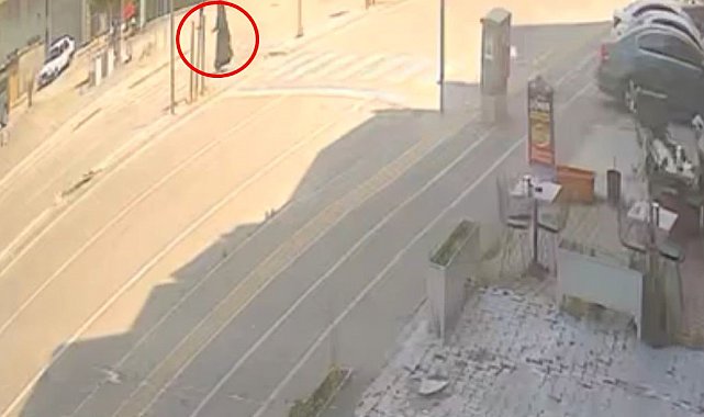Bursa'da yaya geçidinde dehşet anları