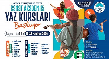 Büyükşehir Konservatuarı'nda Yaz Kursları için kayıtlar başlıyor