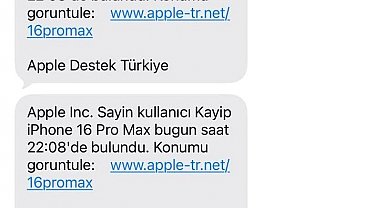 Çalınan iPhone'lar için yeni dolandırıcılık yöntemi: Apple'dan gelmiş gibi mesaj atıp telefonu ele geçiriyorlar