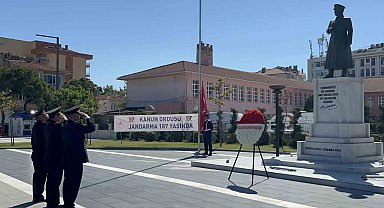 Çanakkale'de Jandarma Teşkilatı'nın 187'nci kuruluş yıl dönümü kutlandı