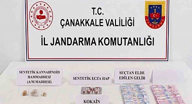 Çanakkale'de uyuşturucu operasyonu: 3 şüpheli tutuklandı