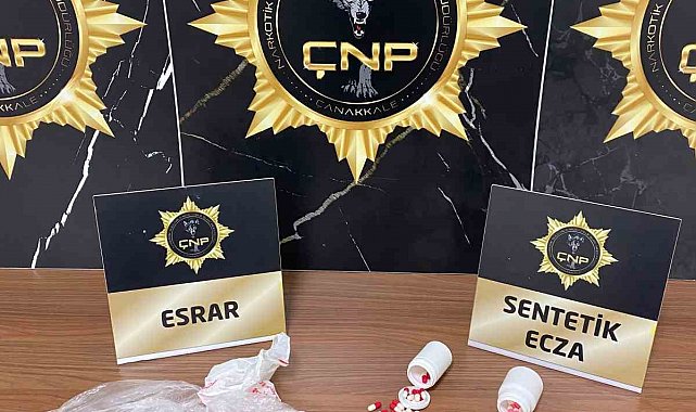 Çanakkale'de uyuşturucu taciri 4 şüpheli tutuklandı