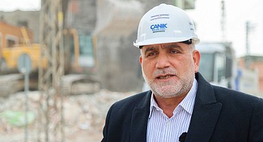 Canik'te tarihi dönüşüm sürüyor: İlk etapta 656 konut yapılacak