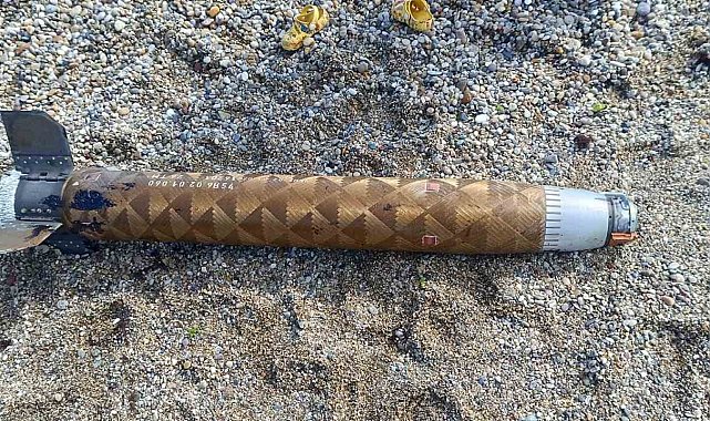 Çatalca'daki Ormanlı plajında askeri mühimmat bulundu