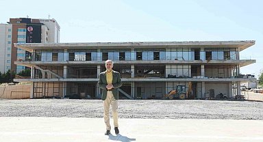 Çayırova Spor Lisesi inşaatının yüzde 80'i tamamlandı