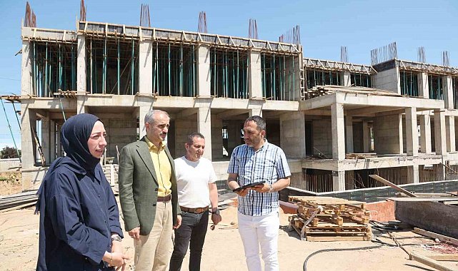 Çayırova'da yapımı süren meslek lisesi eğitim altyapısını güçlendirecek